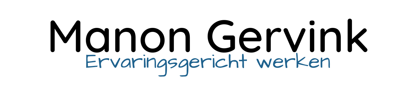 Manon Gervink Ervaringsgericht werken